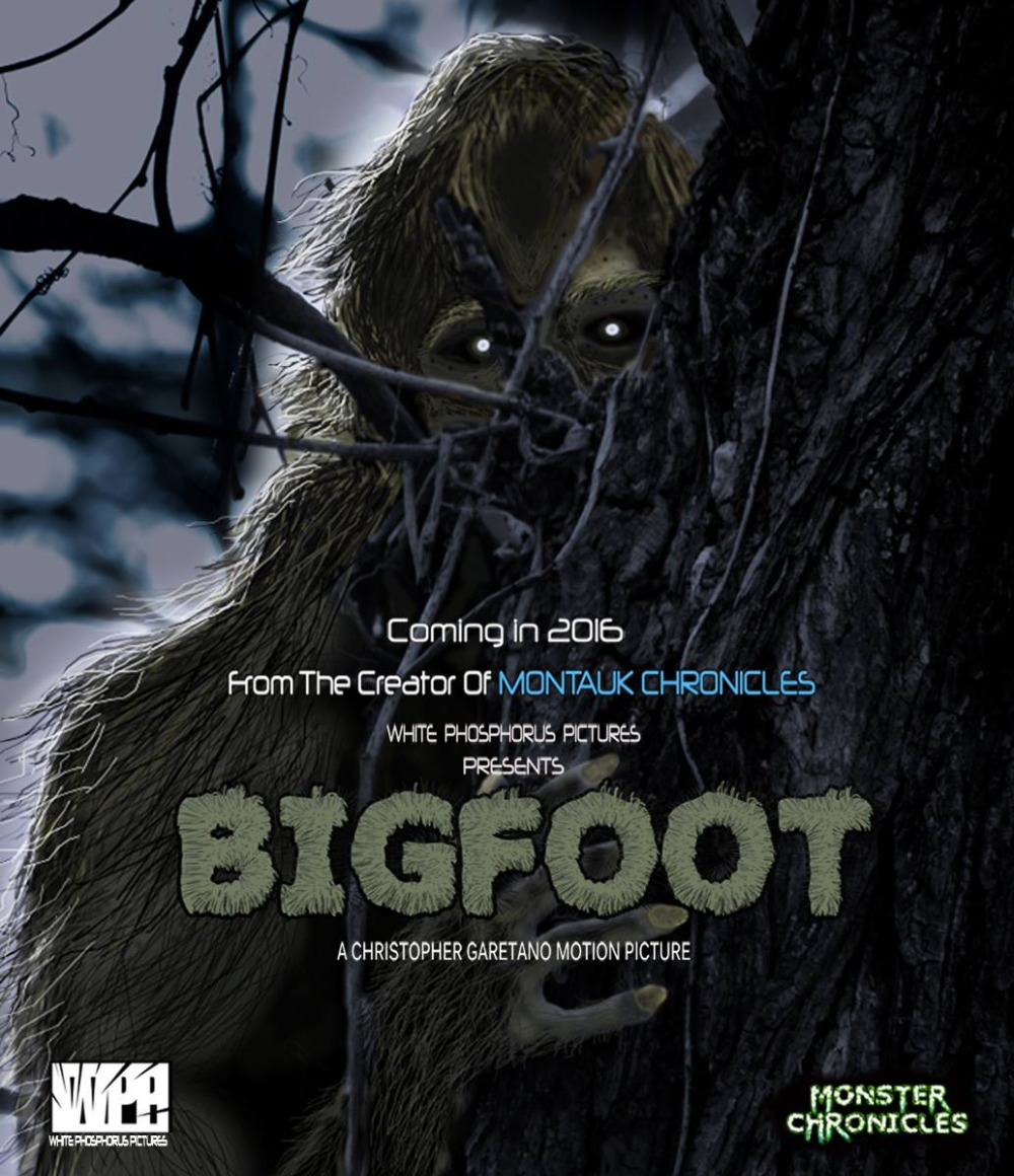 Poster for Chris Garetano's new movie about Bigfoot. Poster for Chris Garetano's new movie about Bigfoot.