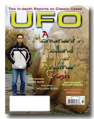 Cover of UFO Magazine 142.