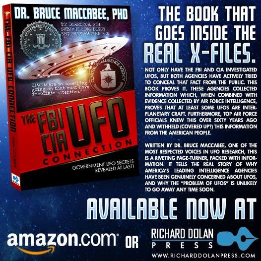 Cover of UFO-FBI Connection. Cover of UFO-FBI Connection.