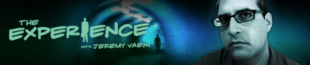 A screen-grab of Jeremy Vaeni's banner for The Experience. A screen-grab of Jeremy Vaeni's banner for The Experience.